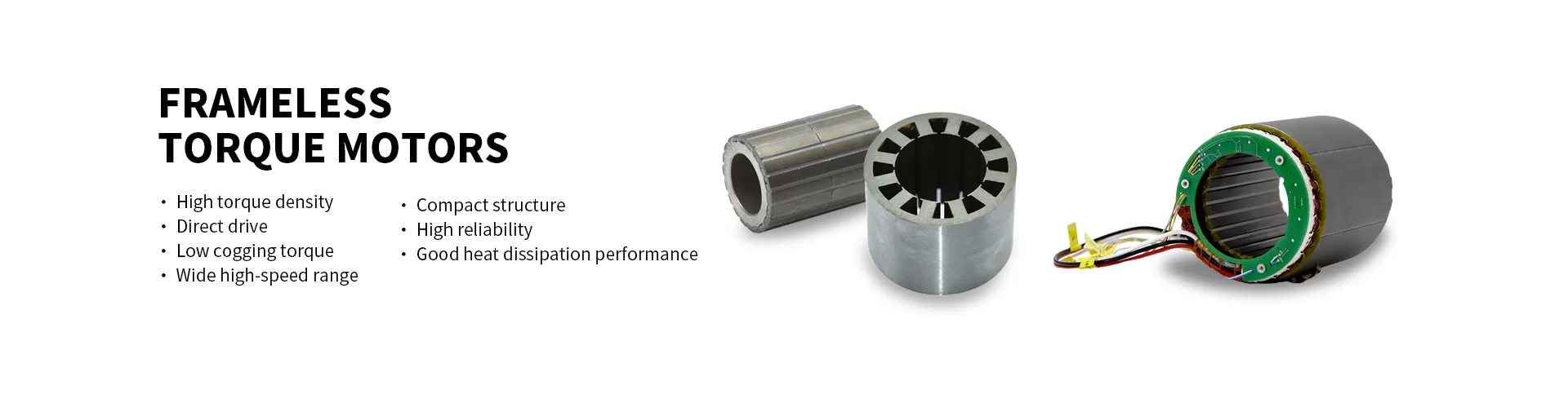 Frameless Torque Motors