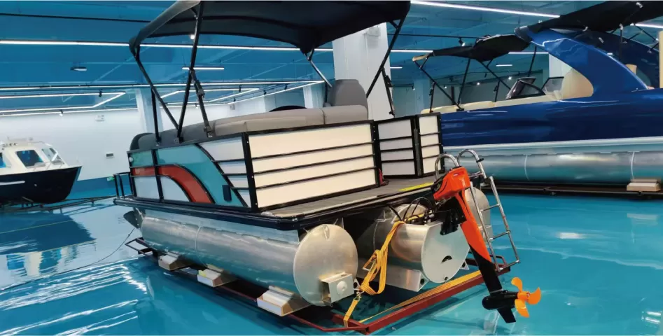 pontoon boat